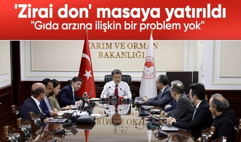 Bakan İbrahim Yumaklı zirai don ile ilgili konuştu: Gıda arzına ilişkin bir problem yok
