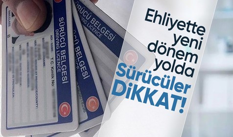 Sürücüler dikkat: Ehliyete yeni düzenleme yolda