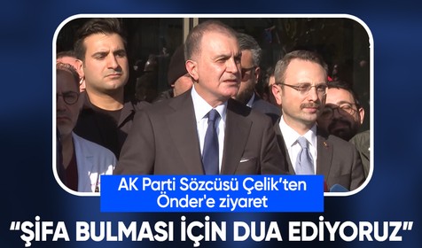 AK Parti Sözcüsü Çelik'ten TBMM Başkanvekili Önder'i ziyaret etti