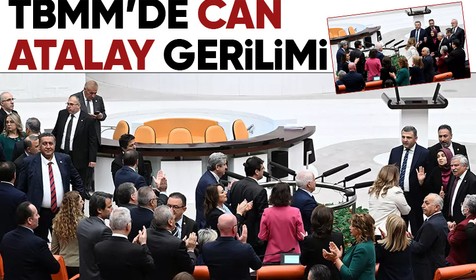 TBMM'de Can Atalay gerilimi yaşandı: AK Partili vekiller Genel Kurul'u terk etti