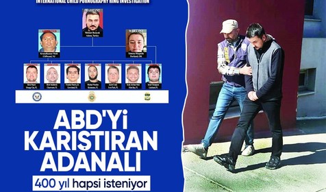 Adanalı John De Vil internetten çocuk pornosu satan çetenin lideri çıktı! Yakalandı, suç bulunamadı