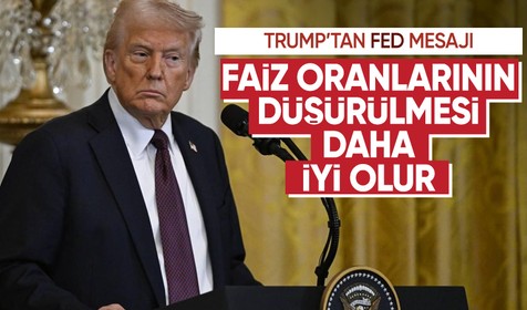 Fed'in faiz kararı sonrası Trump'tan kritik açıklama: Faizler düşmeli