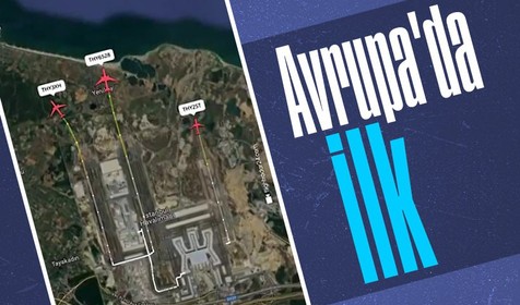 Türkiye ve Avrupa havacılığında bir ilk! İstanbul Havalimanı'ndan 3 uçak aynı anda iniş kalkış yapabilecek
