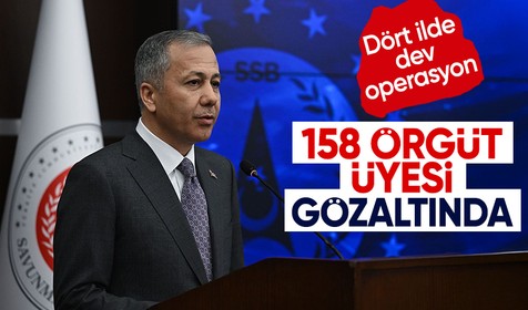 4 ilde eş zamanlı dev operasyon: 158 suç örgütü gözaltında