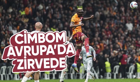 Galatasaray’dan Avrupa’da zirveye şutla tırmanış!