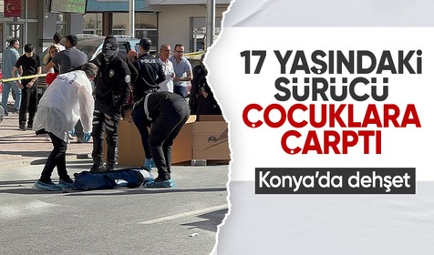 17 yaşındaki sürücü faciaya sebep oldu: 13 yaşındaki Kemal hayatını kaybetti