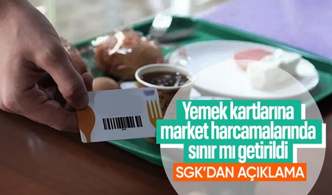 Yemek kartlarına market harcamalarında sınır mı geldi? Peş peşe açıklama