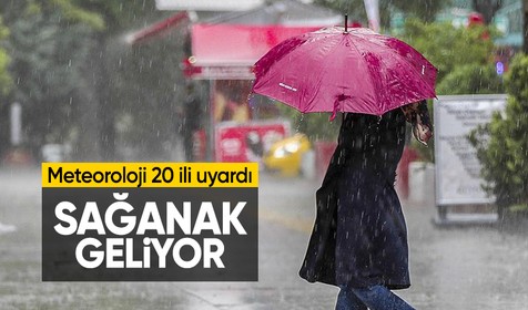 Hafta sonuna dikkat! Bazı iller için sağanak uyarısı yapıldı