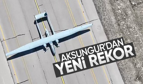 AKSUNGUR milli motorla yeni irtifa rekorunu kırdı