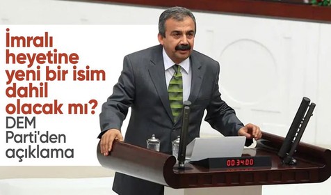 İmralı heyetine yeni bir isim dahil olacak mı? DEM Parti'den 'Sırrı Süreyya Önder' açıklaması
