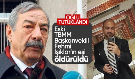 İzmir'de evlat vahşeti: Eski TBMM Başkanvekili Fehmi Işıklar'ın eşi öldürüldü; oğlu tutuklandı
