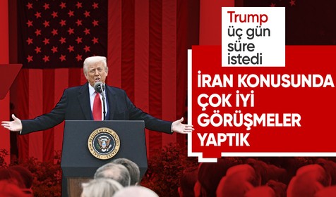 Trump: "İran konusunda çok iyi görüşmeler yaptık"