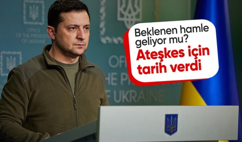 Zelenskiy ateşkes görüşmeleri için tarih verdi
