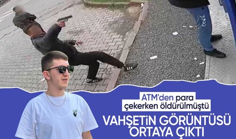 ATM'den para çekerken öldürüldü! Dehşet veren olayın güvenlik kamerası görüntüleri ortaya çıktı