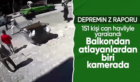 Depremin raporu açıklandı: Yüksekten atlayan 151 kişi yaralandı