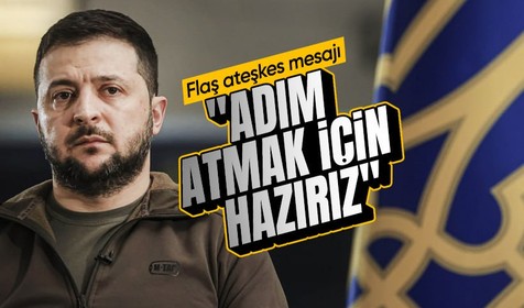 Zelenskiy’den Rusya’ya mesaj: Tam ve koşulsuz ateşkese hazırız
