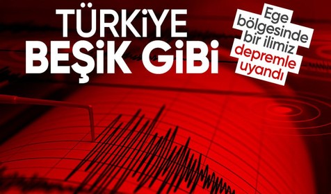 Kütahya'da 4,6 büyüklüğünde deprem