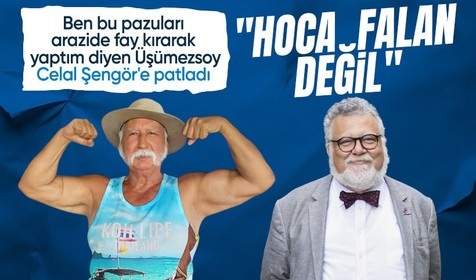 Şener Üşümezsoy, Celal Şengör'e öfkelendi: Hoca falan değil, depremler sustu