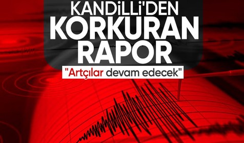 Kandilli'den İstanbul depremi raporu: Artçılar devam edecek