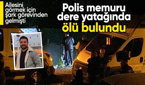 Kocaeli'de polis memuru dere yatağında ölü bulundu
