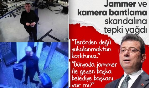 Ekrem İmamoğlu'nun 'Jammer' ve kamera bantlanması görüntüleri çok konuşuldu! 'Dünyada jammer ile gezen başka belediye başkanı var mı?'