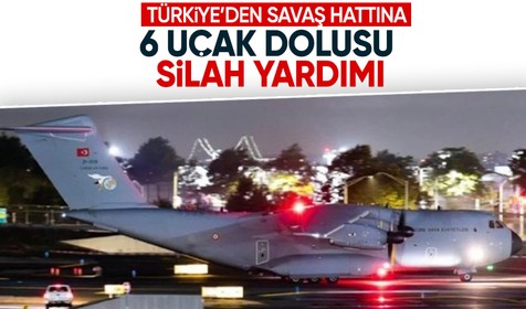 Türkiye'den Pakistan'a kritik destek: 6 uçak dolusu savaş malzemesi gönderildi