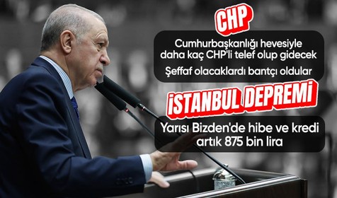 Cumhurbaşkanı Erdoğan'dan CHP'ye: Şeffaf olacaklardı bantçı olup çıkmışlar! Yarısı Bizden'de hibe ve kredi 875 bine çıktı