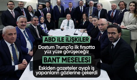 Cumhurbaşkanı Erdoğan'dan Ekrem İmamoğlu'na: Eskiden gazeteler, ayıplı iş yapanların fotoğraflarına bant çekerdi