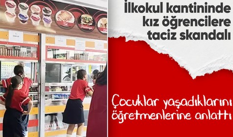 2 kız öğrenci öğretmenlerine anlattı! İlkokul kantininde istismar