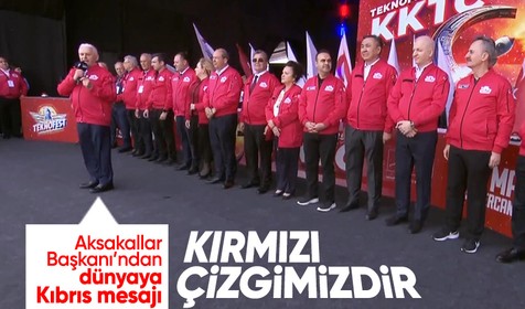 Aksakallar Konseyi Başkanı Binali Yıldırım'dan TEKNOFEST'te kritik mesaj: KKTC, Türkiye'nin kırmızı çizgisidir