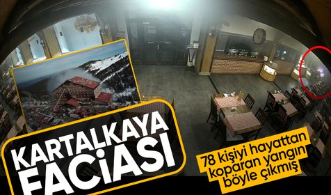 Kartalkaya'da 78 kişiye mezar olan otel faciasının yeni görüntüleri çıktı! Felaket 'D9' ile başlamış