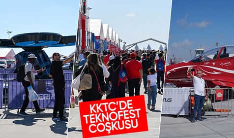TEKNOFEST KKTC kapılarını ziyaretçilere açtı