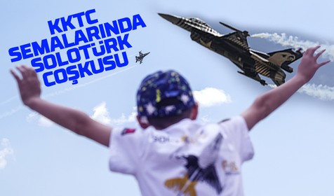 TEKNOFEST KKTC'de SOLOTÜRK heyecanı