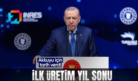 Cumhurbaşkanı Erdoğan: Akkuyu'da elektrik üretimi bu yıl sonu başlıyor