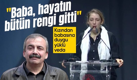 Sırrı Süreyya Önder'e veda... Kızından duygu yüklü mektup: Baba, hayatın bütün rengi gitti