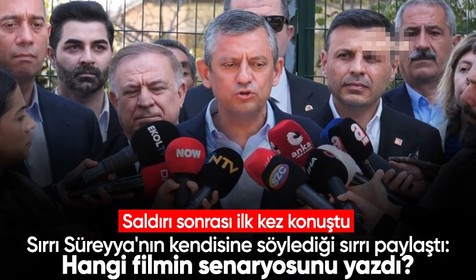 Son dakika! Saldırı sonrası Özgür Özel'den ilk açıklama: Süreyya Önder'in ölmeden önce kendisine verdiği sırrı açıkladı