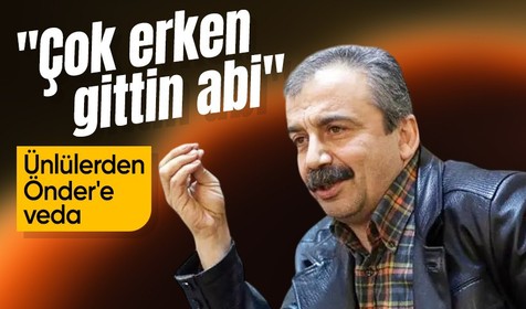 Ünlülerden Sırrı Süreyya Önder'e veda: Çok erken gittin abi