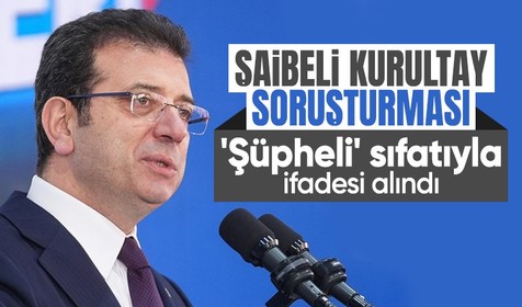 Şaibeli kurultay soruşturması: Ekrem İmamoğlu 9 soruya tek yanıt verdi