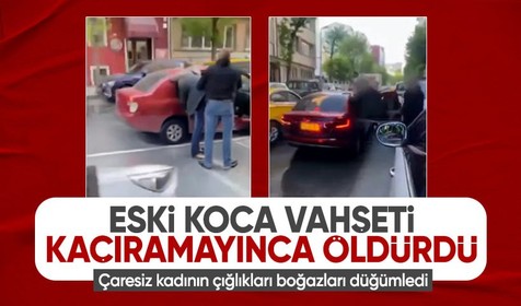 Şişli'de gündüz vakti kadın cinayeti! Kaçıramayınca öldürdüler: Çığlıkları yürek sızlattı