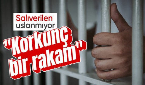 100 kişiden 45'i yine suç işliyor: Korkunç bir rakam