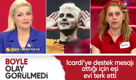 Böyle olay görülmedi: Karısı Icardi'ye mesaj attığı için evi terk etti