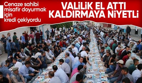 Acısını yaşayamadan binlerce kişiye yemek veriyorlardı! Mardin'de 'taziye yemekleri kaldırılsın' çalışması