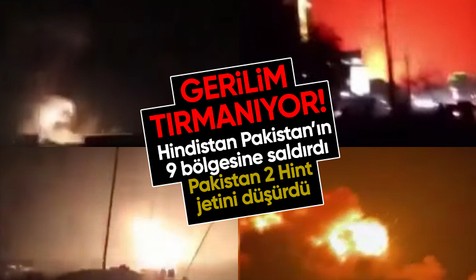 Bölgede gerilim tırmanıyor! Pakistan'ın Keşmir bölgesine Hindistan'dan füzeli saldırı
