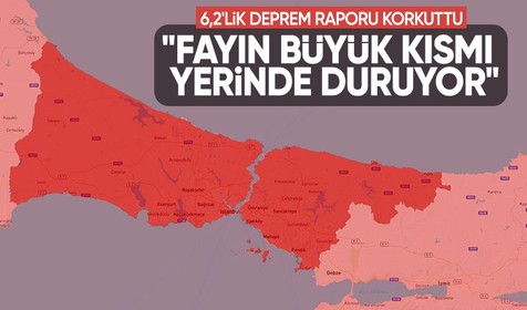 İTÜ'den İstanbul'daki 6,2'lik deprem raporu: Fayın büyük kısmı yerinde duruyor