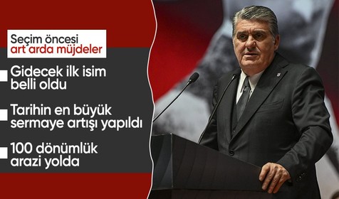 Serdal Adalı'dan seçim öncesi müjde: Beşiktaş'ta artık yeni projeler konuşulacak!