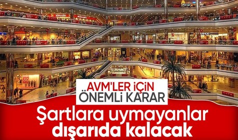 Yönetmeliğe uymayan AVM'ler için karar: AVM olarak adlandırılmayacaklar