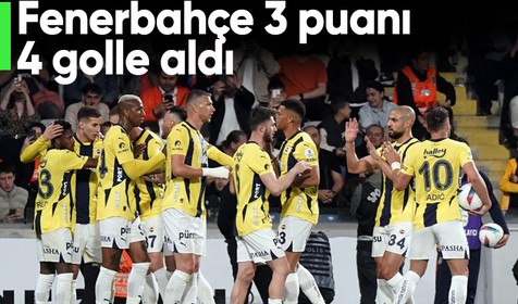 Fenerbahçe , Başakşehir'i 4-1 mağlup etti