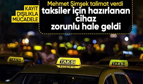 Taksiciler için yeni dönem! Yeni nesil ödeme kaydedici cihaz kullanmaları zorunlu olacak