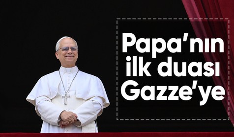 Papa 14. Leo’nun ilk pazar duasında Gazze ve Ukrayna vardı