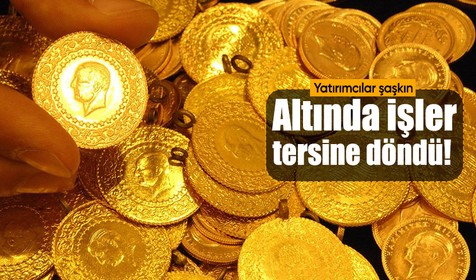 Altın fiyatlarında işler tersine döndü! Düşüş eğilimine girdi
